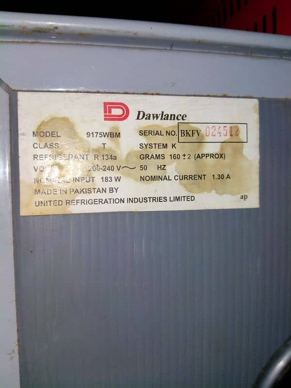 dawlence refrigerator 9175wbm for sale 5