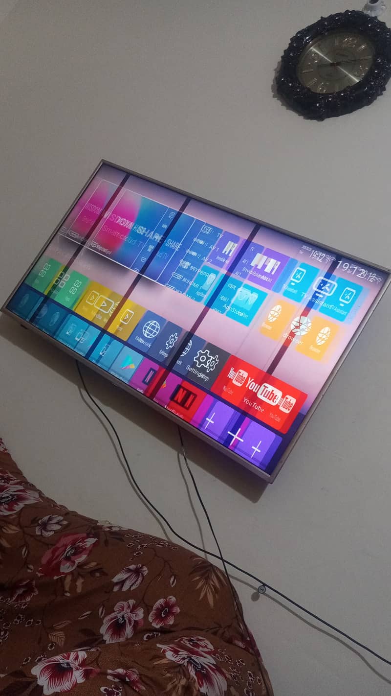 changhungruba led 55 inch panel damage 1