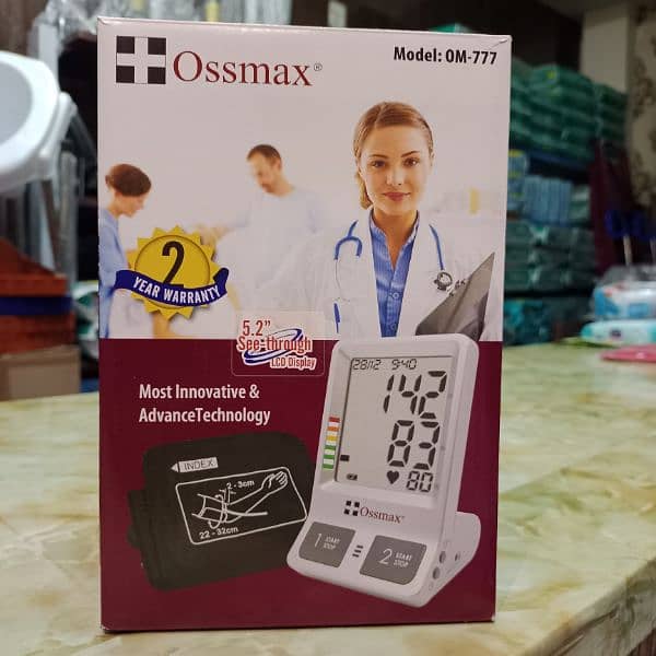 Ossmax Blood Pressure Monitorl 1