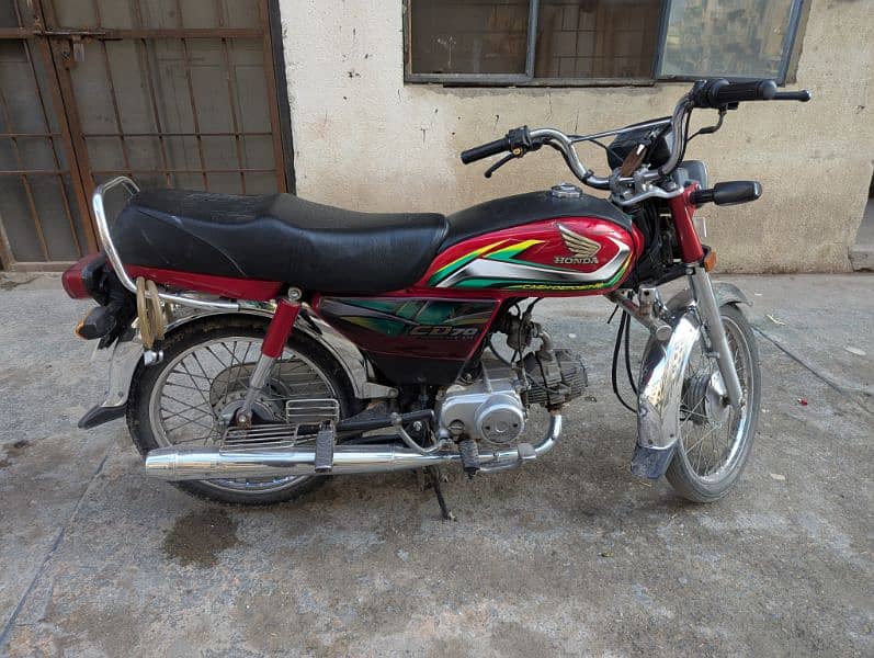 Honda CD-70  2021 Model For Sale 4