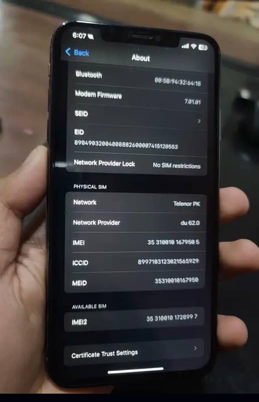 Iphone Xsmax 256Gb PTA Prove 1