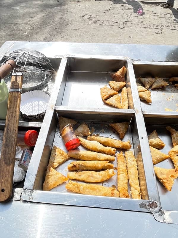 Fries Samosa Food Stall For Sale 8