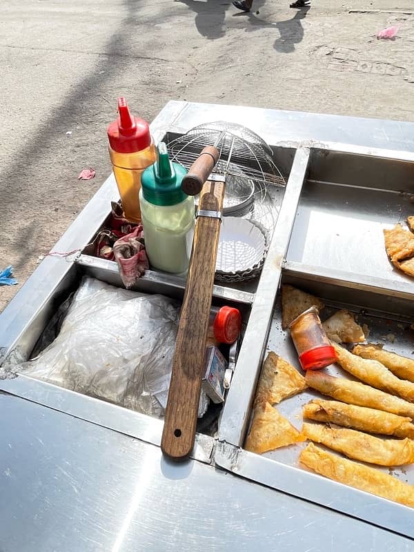 Fries Samosa Food Stall For Sale 9