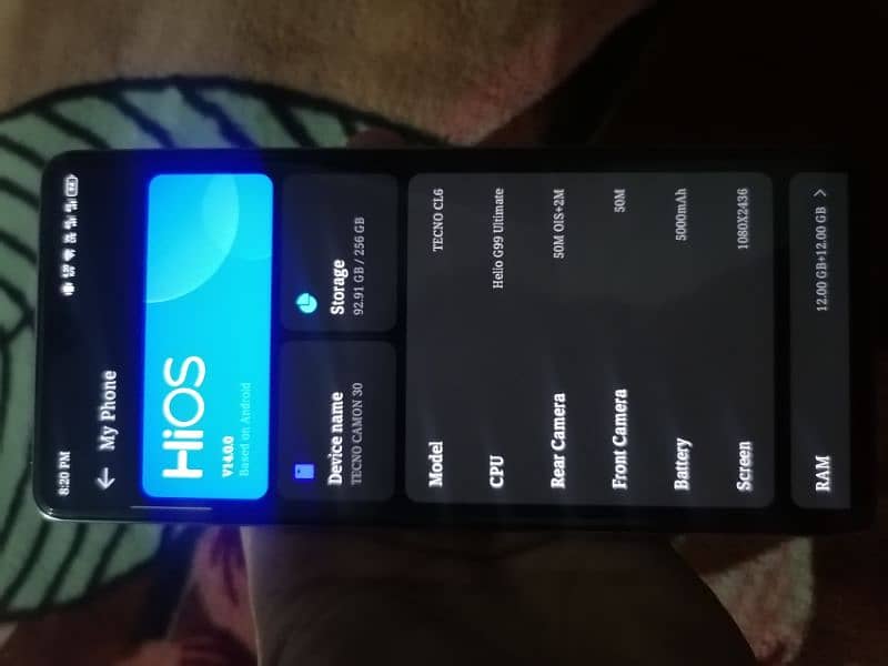 Tecno Camon 30 12gb 1