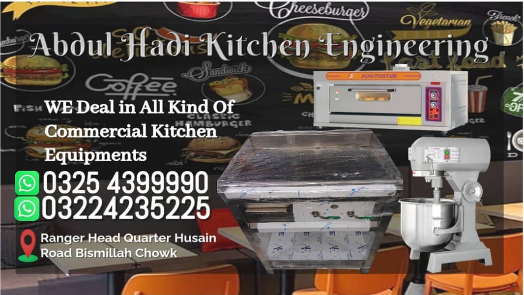 Hot Plate | Pizza Oven| Fryer | For Sale | Food Counter | Stoves 0