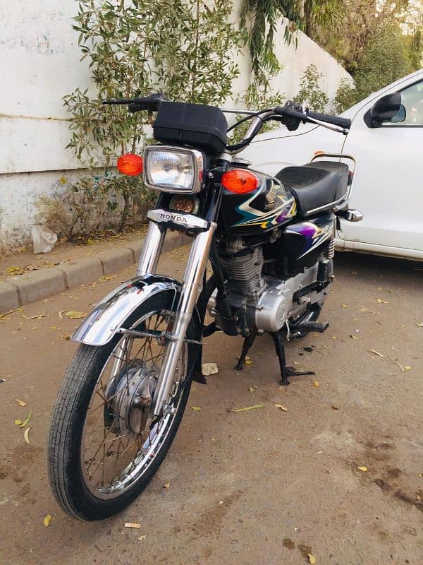 Honda cg 125 2020 KARACHI number 4