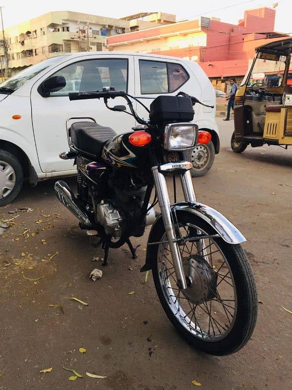 Honda cg 125 2020 KARACHI number 5