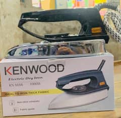 Electric iron with indicator light