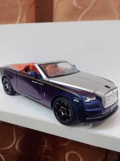 Dubai's important diecast model 1:24 roll Royce dawn