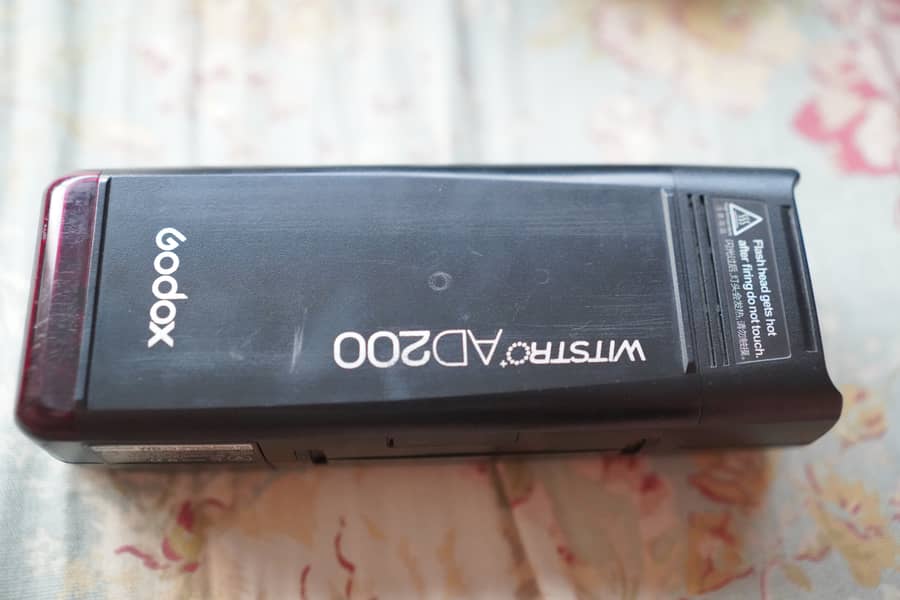 Godox AD200 with Trigger & Stand – For Sale 0
