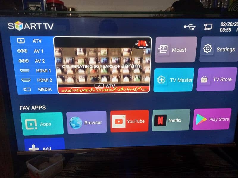 Samsung android tv for sale  Smart Tv 55 inch 2