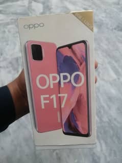 Oppo F 17 8 128 with boxx WhatsApp no 03286264175