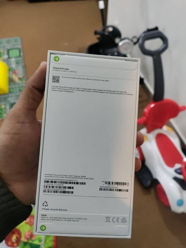 iphone 16 pro max PTA approved , box packed 0