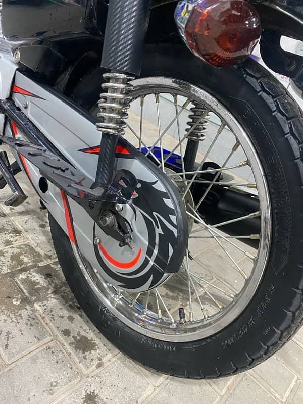 Honda 125 Full Shok wala modified 7