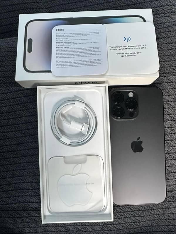 Iphone 14 pro max 256gb PTA APPROVED 5