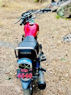 Honda CG 125 2014 PINDI NUMBER