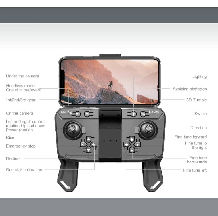 S99 Max drone foldable dual camera optical flow 1