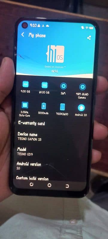 Tecno camon 15 5
