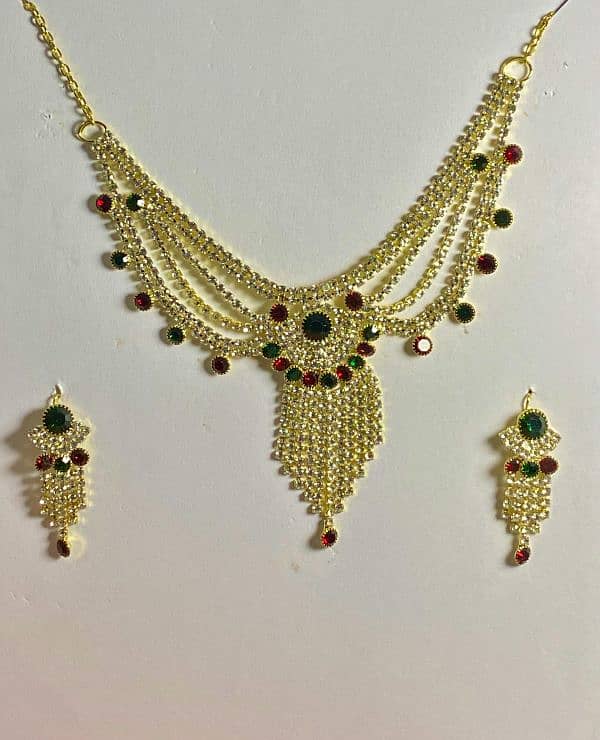 Artificial JEWELLERY SET BEST FOR WEDDING, PARTIES 3