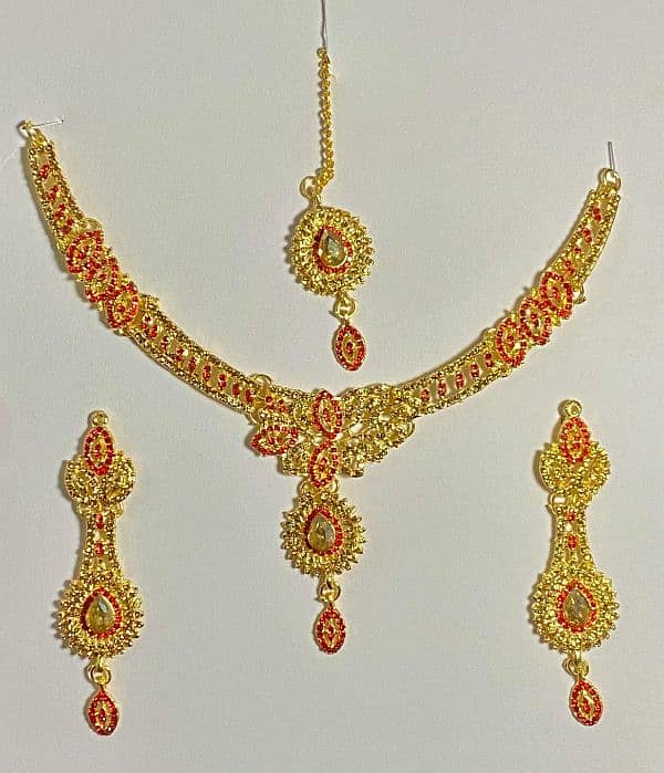 Artificial JEWELLERY SET BEST FOR WEDDING, PARTIES 6