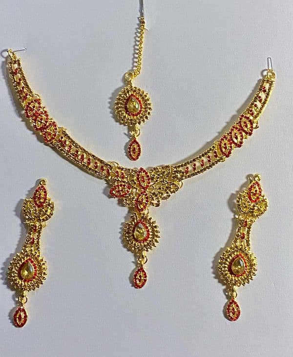 Artificial JEWELLERY SET BEST FOR WEDDING, PARTIES 7