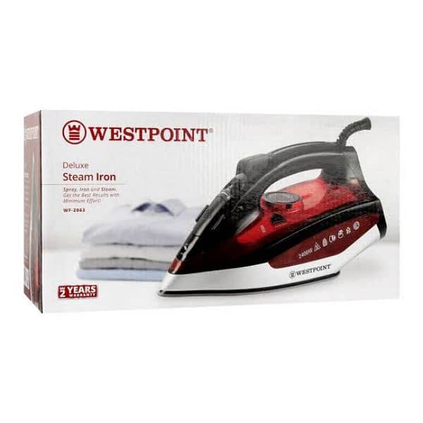 West point Hand Blender & Steam Iron 1