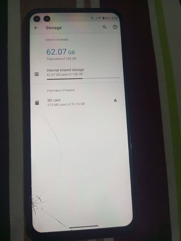 Moto one 5g 4/128 gb single sim approved 6