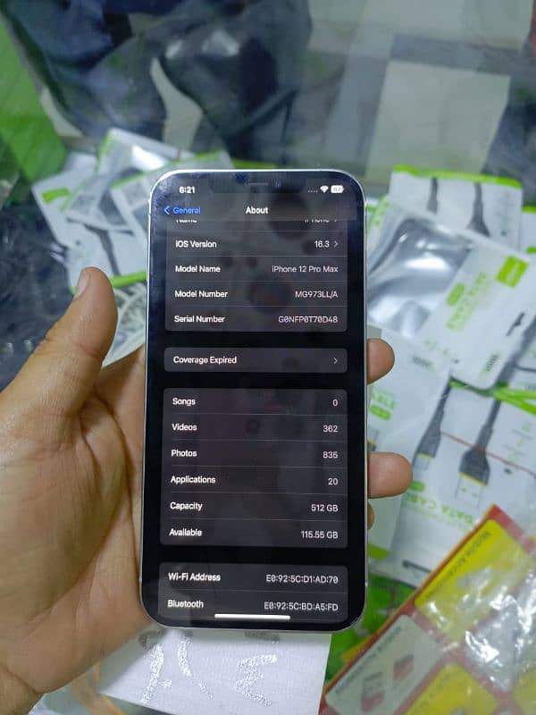 I phone 12 pro Max  lush condition 3