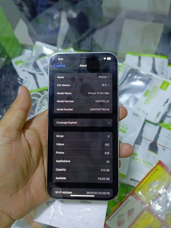 I phone 12 pro Max  lush condition 4