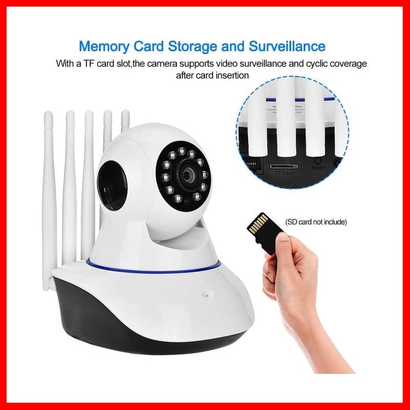 Speed-X 5 Antenna Ipc App New Color Night Vision Camera 2mp 1080p Full 1