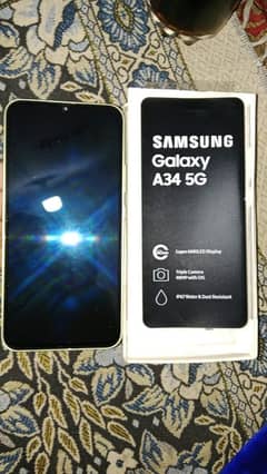 samsung a34 condition 8 by 10