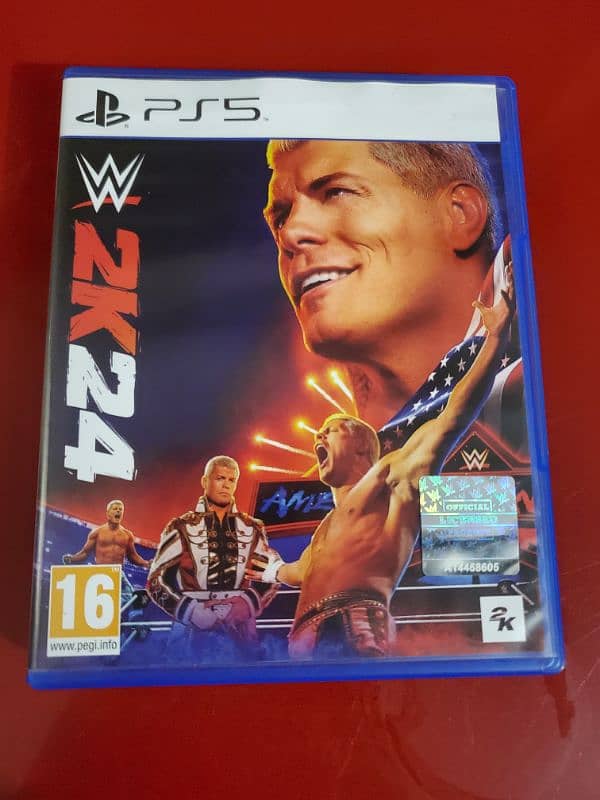 wwe 2K24 Ps5 game 0