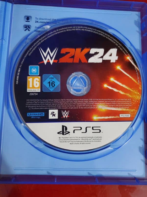 wwe 2K24 Ps5 game 1