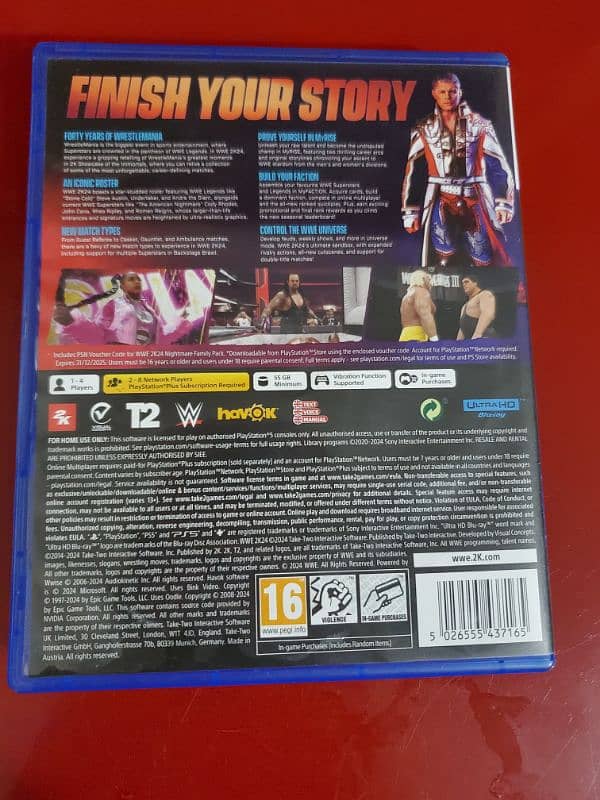 wwe 2K24 Ps5 game 2