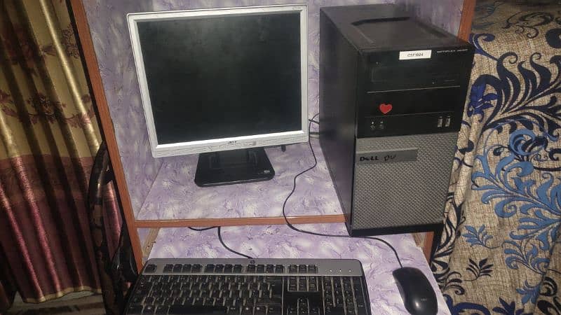 Complete Gaming pc cor I 5 4 generation with complete setup 7