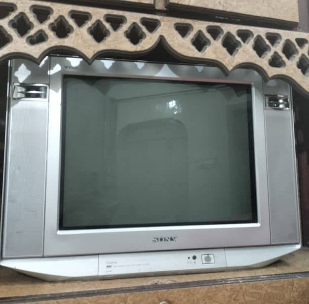 full size Sony brand TV 0