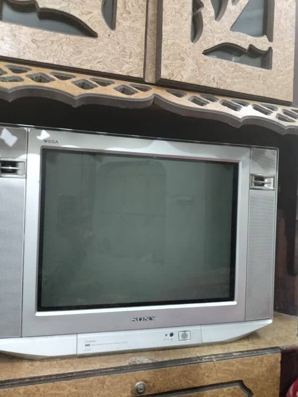 full size Sony brand TV 2