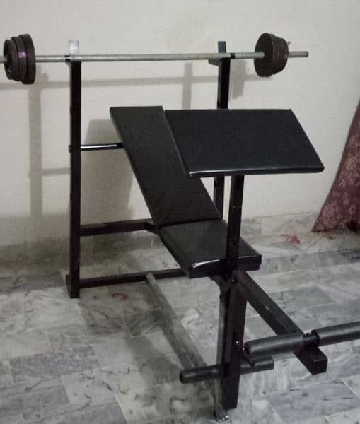 7 In 1 Adjustable Gym Bench Perfect for Home and Hostel 1