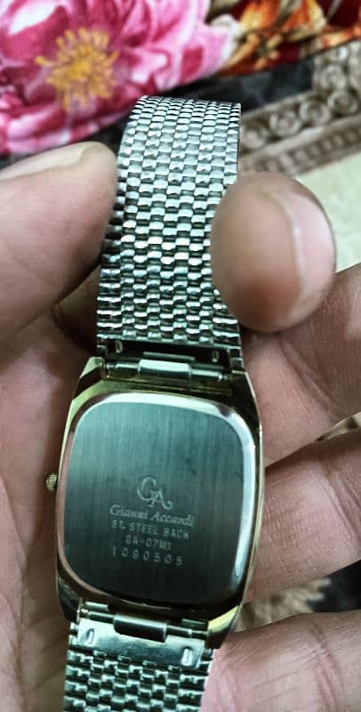 Gianni Accardi Milano Quartz Watch Japan 1