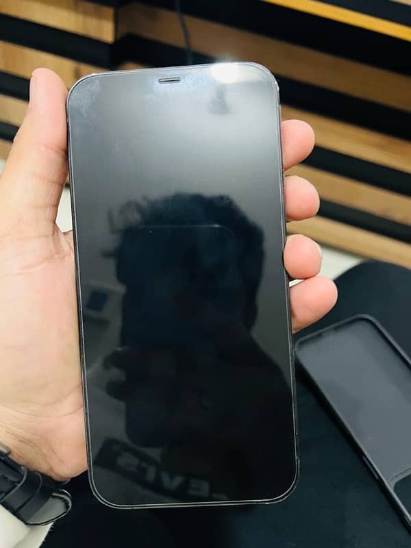 Iphone 12 pro max 256GB blue dual pta 5