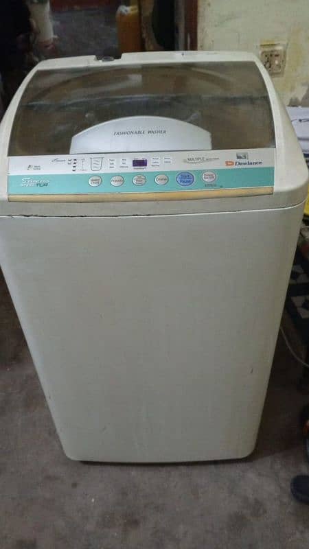 Dawlance fully automatic washing machine 1