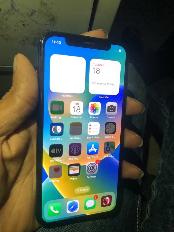 iPhone X 256gb official pta approved 1