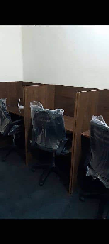 Full size Cubicles and office chairs for sale 7