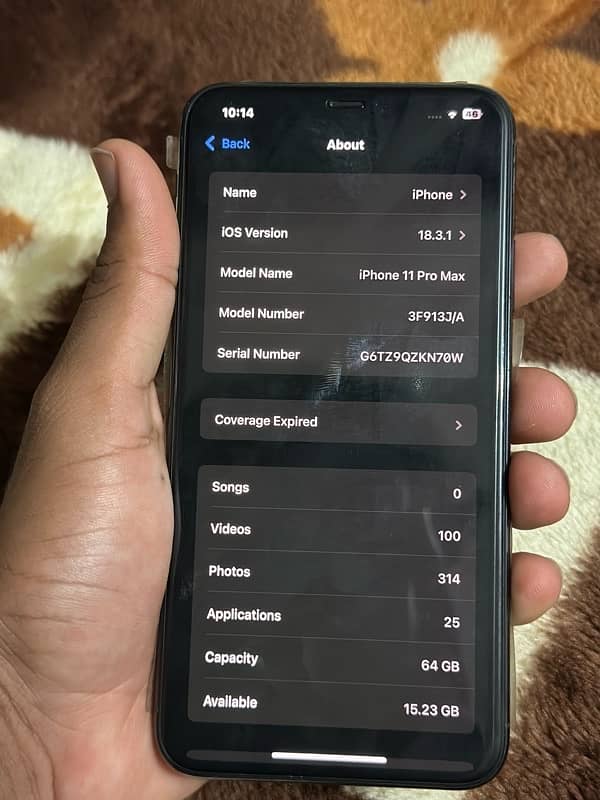 iphone 11 pro max 64GB 4