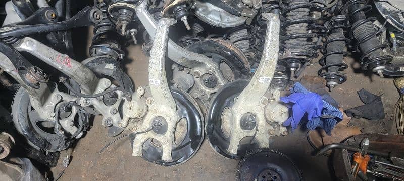 Toyota Mark X Genuine Shocks , Brake Discs,  Brake Pads And Hubs 2