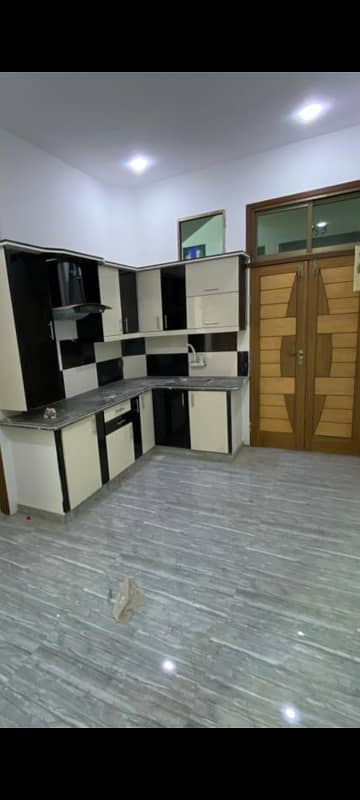 Two bed DD Brand New portion for sale in Al Ghaffar Nagori city Malir 1