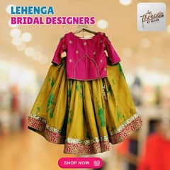 tie and die lehnga with laces all around paired with shirt