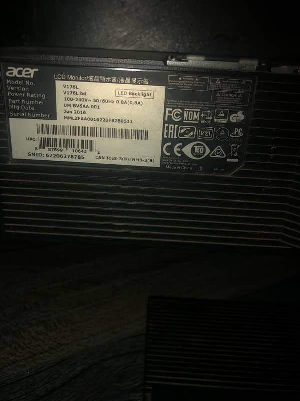 acer computer LED 1