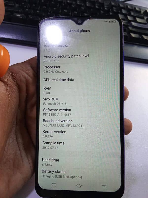 VIVO Y93 FOR SALE IN KARACHI REFURBISHED 3