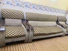 sofa set / 7 seater /good quality /wooden sofa set